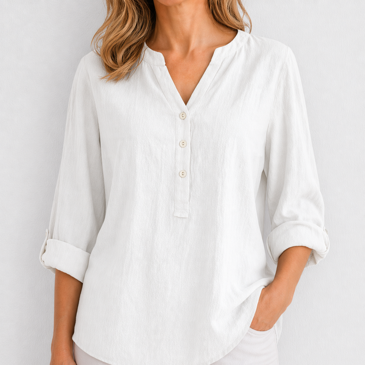 GIULIA™ | Blusa in Lino