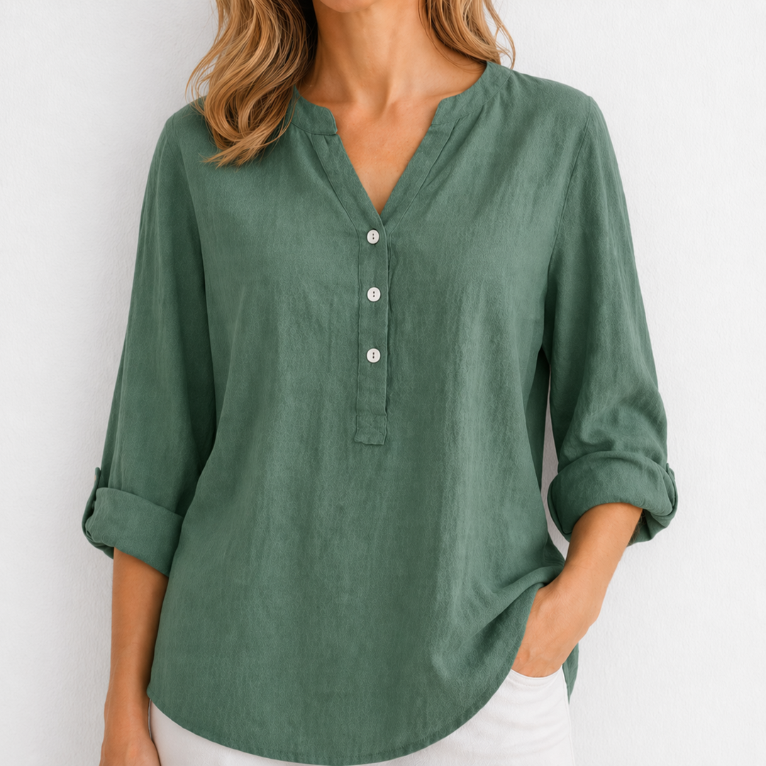 GIULIA™ | Blusa in Lino