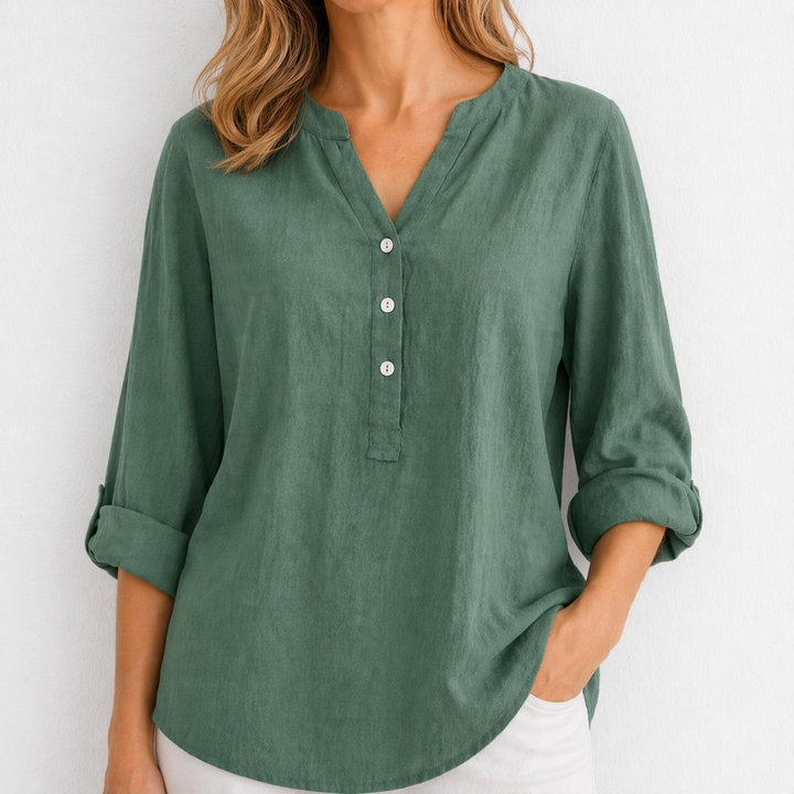 GIULIA™ | Blusa in Lino