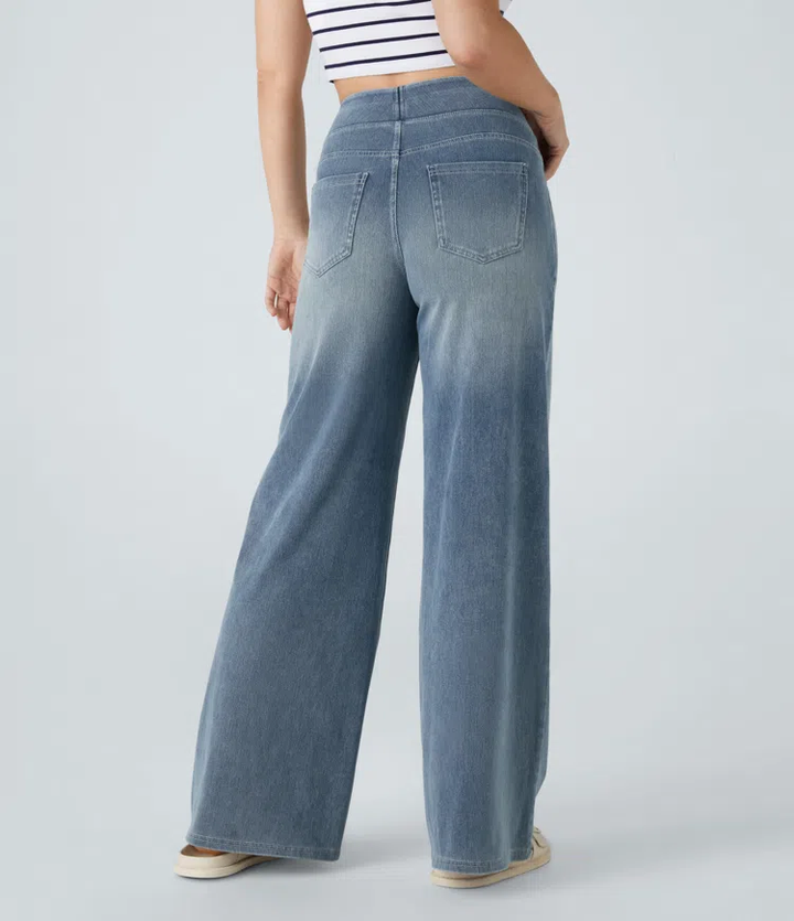 Solène - Jeans a Gamba Larga Fit Relaxed
