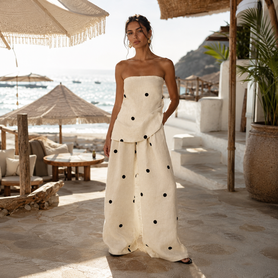 Isabella | Completo Mediterraneo a Pois