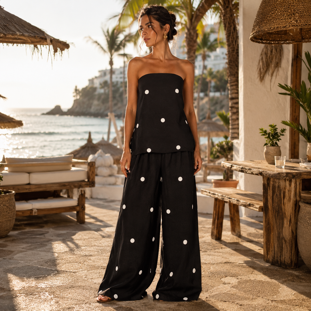 Isabella | Completo Mediterraneo a Pois