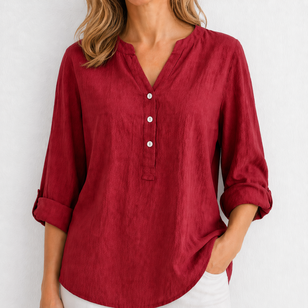 GIULIA™ | Blusa in Lino